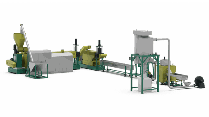 Single Screw Pelletizing System